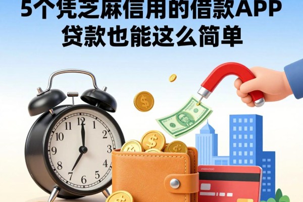 2026必看!5个凭芝麻信用秒批的借款APP,贷款也能这么简单!