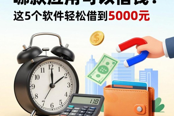 2026年知情人透露：哪款应用可以借钱？这5个软件轻松借到5000元！