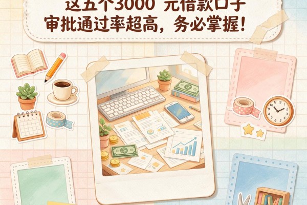 借款平台审批不过？2026年这五个3000元借款口子审批通过率超高，务必掌握！