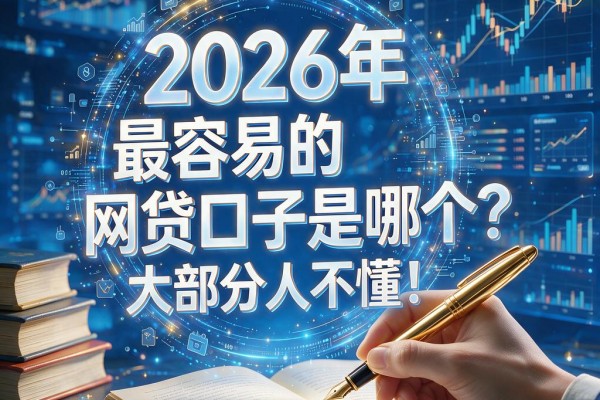 2026年最容易的网贷口子是哪个？大部分人不懂！揭秘5个借款500最容易的口子