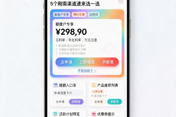 黑户学生必看！手机上借钱这5个刚需渠道速来选一选