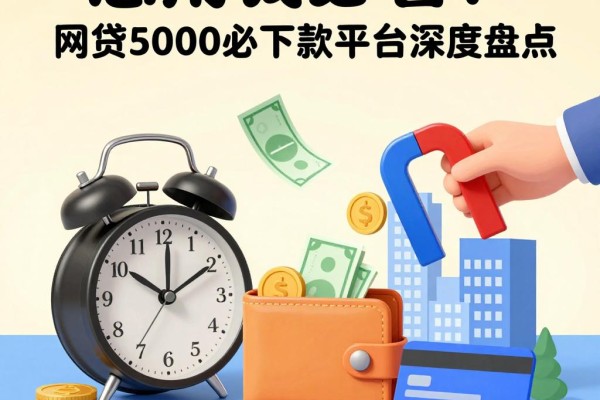 急用钱必看!网贷5000必下款平台深度盘点,这5个借款2000必下款软件帮你应急