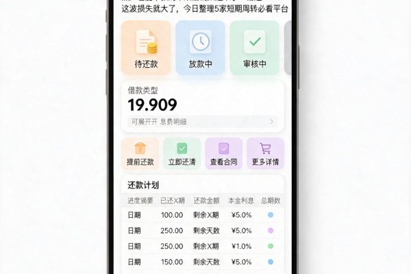 黑户也能下款的苹果借钱渠道来了!错过2026这波损失就大了,今日整理5家短期周转必看平台