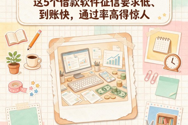 2026通过率高的贷款app盘点!这5个借款软件征信要求低、到账快,通过率高得惊人