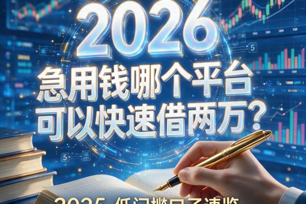 急用钱哪个平台可以快速借两万?2026这5个低门槛口子速览,7000起步轻松下款