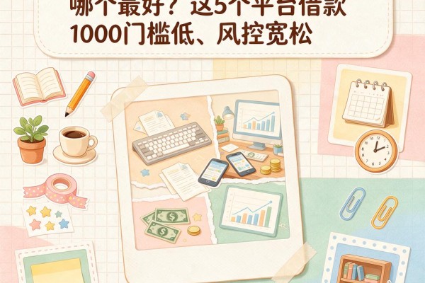 急用钱必看！2026年借钱软件哪个最好？这5个平台借款1000门槛低、风控宽松