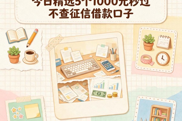 秒批秒过的系列口子大盘点!今日精选5个1000元秒过不查征信借款口子