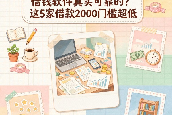 急用钱必看！有什么借钱软件真实可靠的？这5家借款2000门槛超低