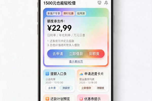 征信有逾期?2026手机借钱必看!这5个对要求不高的软件,1500元也能轻松借