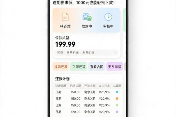 不看征信不看逾期!这5个借款软件对逾期要求低,1000元也能轻松下款