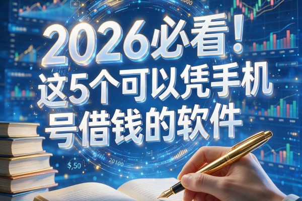 2026必看!这5个可以凭手机号借钱的软件,要求不高秒放款2000元