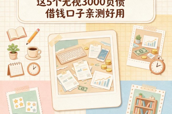 不看负债的小额平台有哪些?这5个无视3000负债借钱口子亲测好用