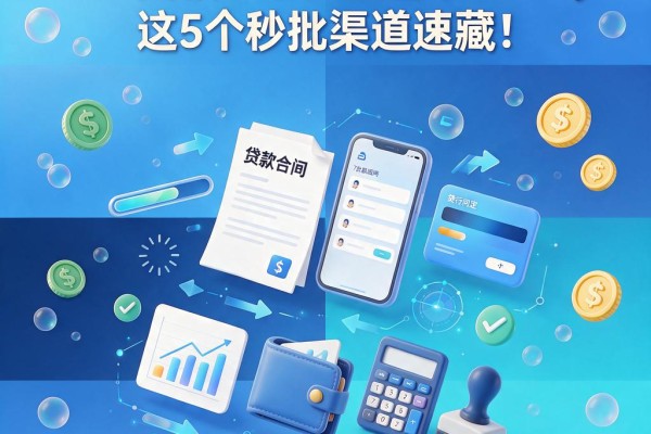 741贷款口子大全包下5000,这5个秒批渠道速藏!