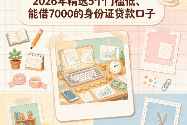 凭身份证轻松借钱！2026年精选5个门槛低、能借7000的身份证贷款口子