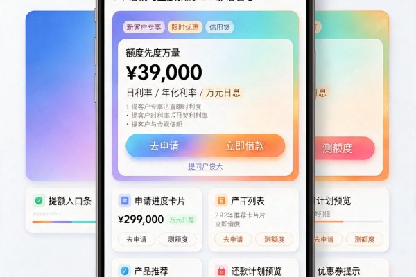 微信直接能借的贷款有哪些?2026这5个借钱马上放款的APP靠谱省心