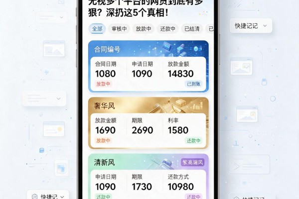 无视多个平台的网贷到底有多狠?深扒这5个真相!