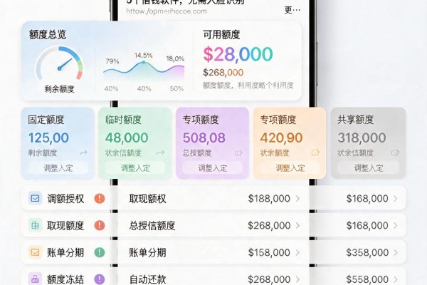 2026年速存!个人小额贷款利息最低的5个借钱软件,无需人脸识别