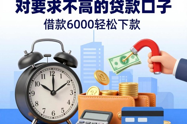 2026闭眼收藏!盘点像瑞e贷一样对要求不高的贷款口子,借款6000轻松下款