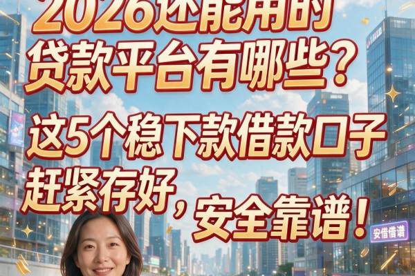 2026还能用的贷款平台有哪些?这5个稳下款借款口子赶紧存好,安全靠谱!