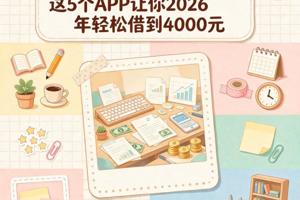 芝麻信用572贷款必看!这5个APP让你2026年轻松借到4000元