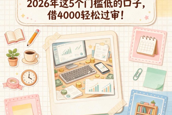 黑户哪里借钱最方便可靠呢？2026年这5个门槛低的口子，借4000轻松过审！