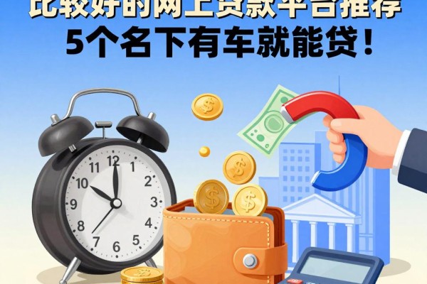 2026年必看!比较好的网上贷款平台推荐,这5个名下有车就能贷!
