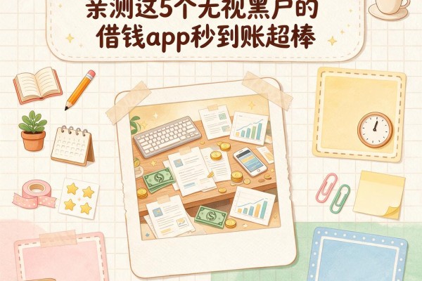 黑户哪些平台可以借到钱？亲测这5个无视黑户的借钱app秒到账超棒