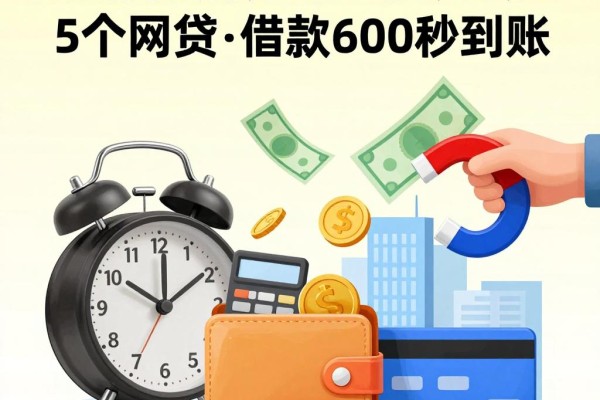 芝麻信用分600能分期?这5个网贷app借款600秒到账