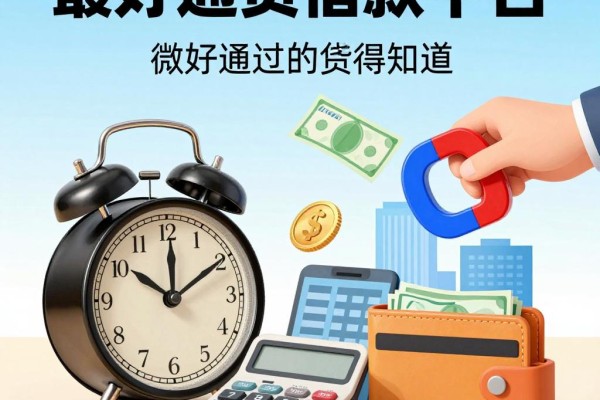 微信上最好通过的借款平台，这几个口子你一定得知道