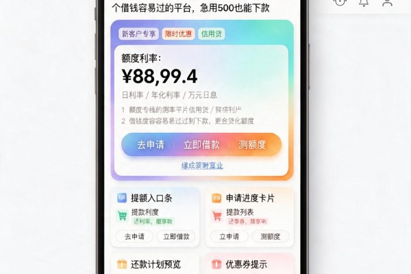 审核好过的贷款平台2026年学会算利息了!这5个借钱容易过的平台,急用500也能下款