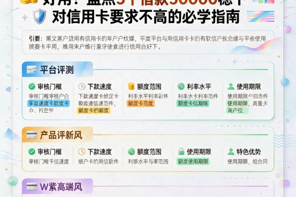 黑户贷款不用信用卡的软件有哪些好用?盘点5个借款50000稳下、对信用卡要求不高的必学指南