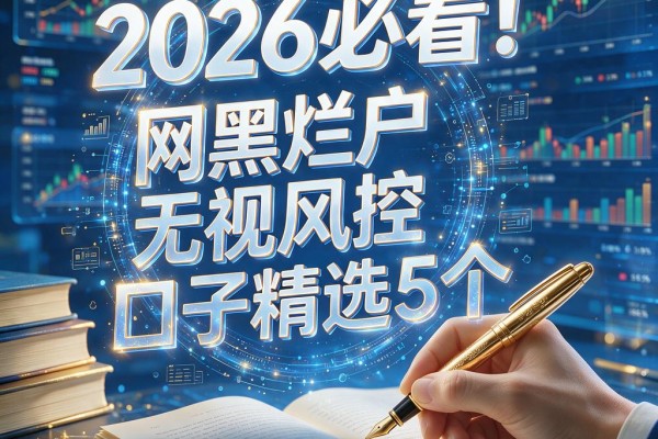2026必看！网黑烂户无视风控口子精选5个，亲测适配速来！