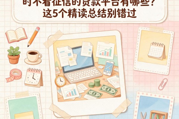 不看征信也能借！2026年申请时不看征信的贷款平台有哪些？这5个精读总结别错过