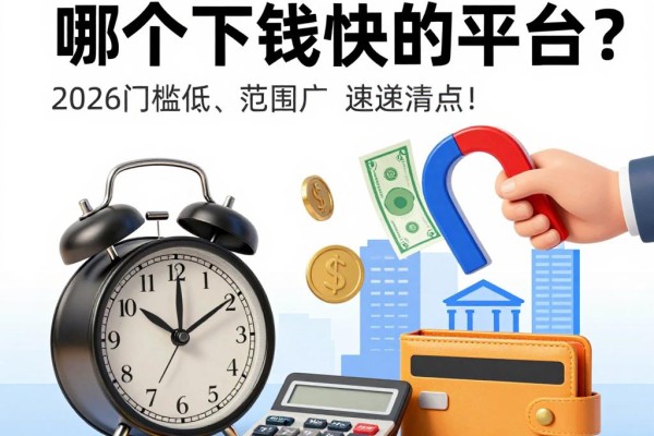 黑户借款哪个下钱快的平台?2026门槛低、范围广,这5个黑户网贷口子速速清点!