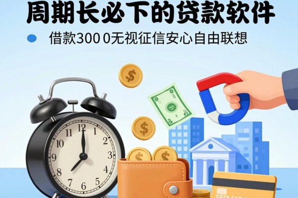 2026年这五款周期长必下的贷款软件，借款3000无视征信超安心