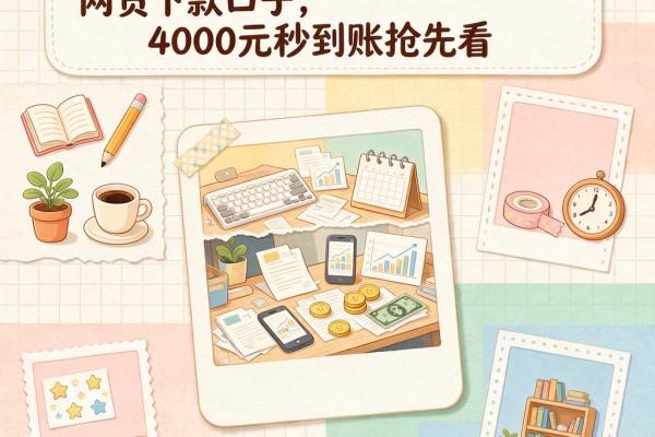 必阅!2026年这5个百分百的网贷下款口子,4000元秒到账抢先看
