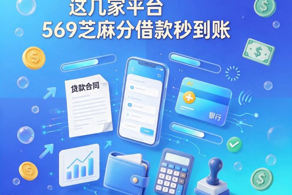 569芝麻信用分可以贷款!这几家平台569芝麻分借款秒到账