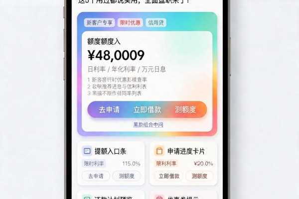 黑户不查不上征信的正规贷款有哪些?这5个用过都说实用,全面盘点来了!