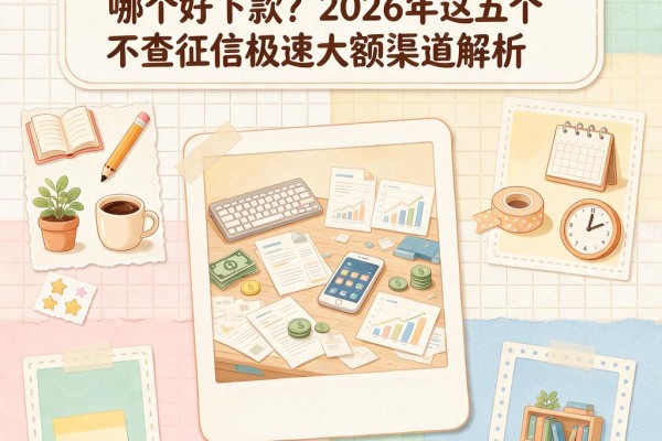急用钱必看!正规网上贷款平台哪个好下款?2026年这五个不查征信极速大额渠道解析