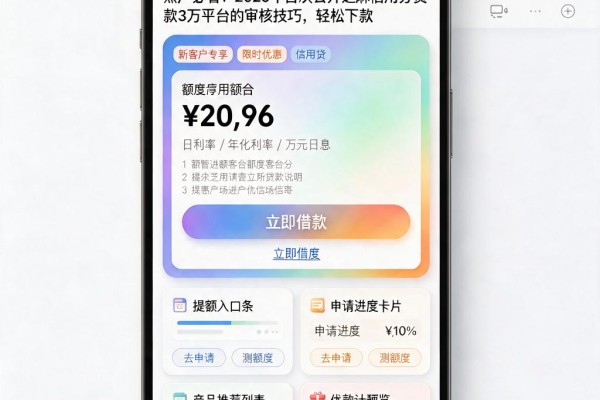黑户必看!2026年首次公开芝麻信用分贷款3万平台的审核技巧,轻松下款
