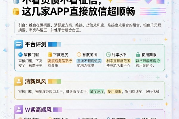 黑户专属小额贷款:不看负债不看征信,这几家APP直接放款超顺畅