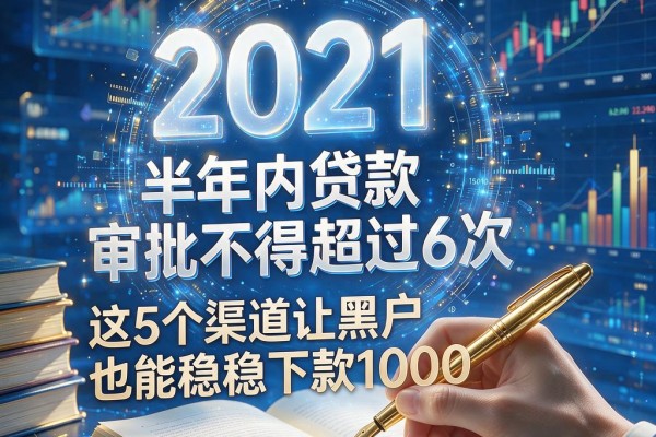 黑户半年内贷款审批不得超过6次，这5个渠道让黑户也能稳稳下款1000
