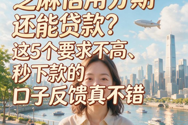 芝麻信用分期还能贷款?这5个要求不高、秒下款的口子反馈真不错