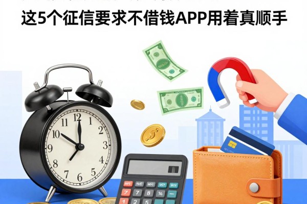 秒过!无视黑白7天贷款包下5000,这5个征信要求不高的借钱APP用着真顺手