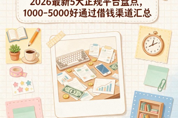 无视黑户网贷可信吗？2026最新5大正规平台盘点，1000-5000好通过借钱渠道汇总