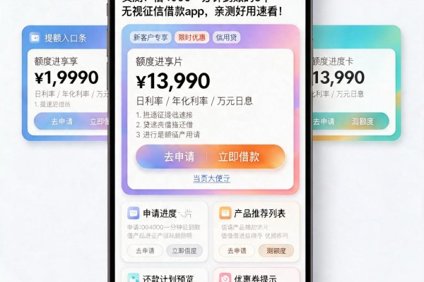实测!借4000一分钟到账的5个无视征信借款App,亲测好用速看