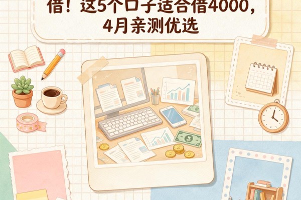 征信有逾期芝麻分698也能借!这5个口子适合借4000,4月亲测优选