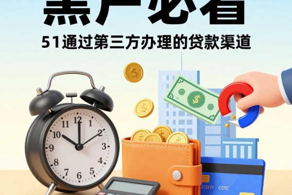 黑户必看!这5个通过第三方办理的贷款渠道深度整合