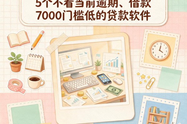 48岁必看!2026实测推荐:5个不看当前逾期、借款7000门槛低的贷款软件