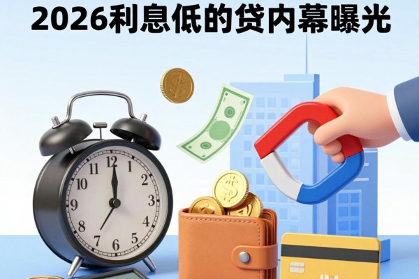 征信有逾期也能借！2026利息低的贷款平台内幕曝光，这5家应急周转网贷别错过